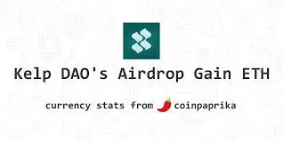 Kelp DAO's Airdrop Gain